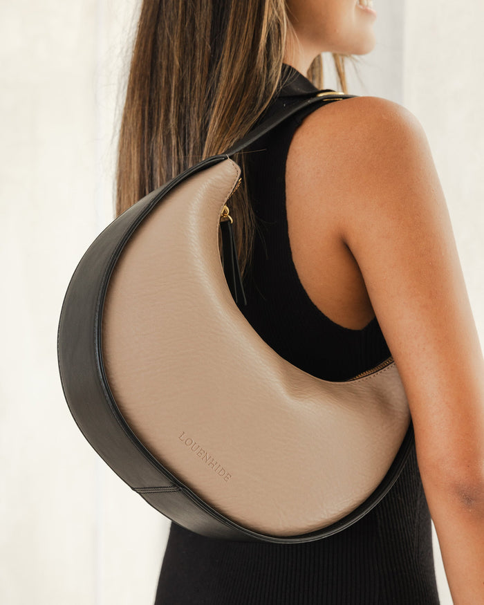 LOUENHIDE_LUNA SHOULDER BAG COFFEE _ LUNA SHOULDER BAG COFFEE _ Ebony Boutique NZ