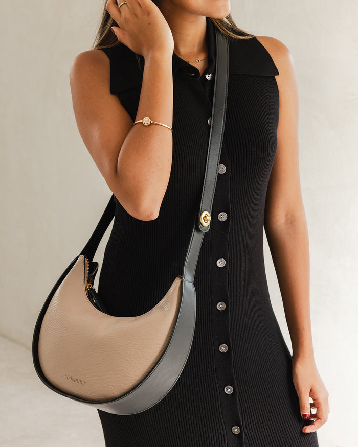 LOUENHIDE_LUNA SHOULDER BAG COFFEE _ LUNA SHOULDER BAG COFFEE _ Ebony Boutique NZ