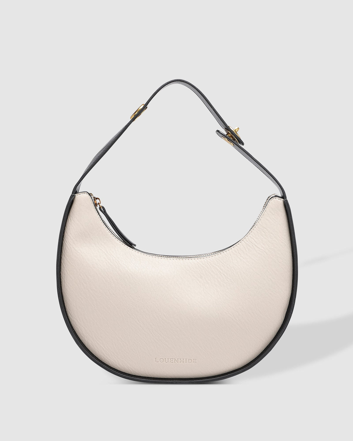 LOUENHIDE_LUNA SHOULDER BAG OYSTER _ LUNA SHOULDER BAG OYSTER _ Ebony Boutique NZ