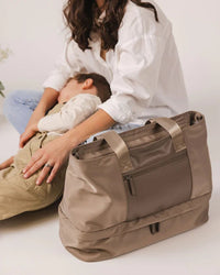 LOUENHIDE_MADDEN NYLON BABY BAG COFFEE _ MADDEN NYLON BABY BAG COFFEE _ Ebony Boutique NZ