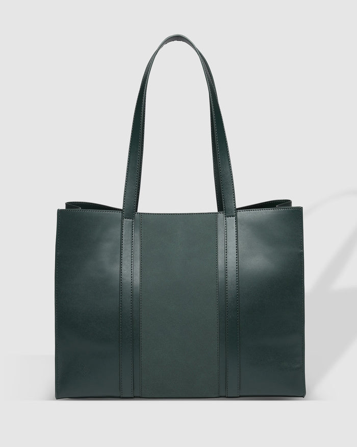 LOUENHIDE_MAXINE TOTE BAG FOREST GREEN _ MAXINE TOTE BAG FOREST GREEN _ Ebony Boutique NZ