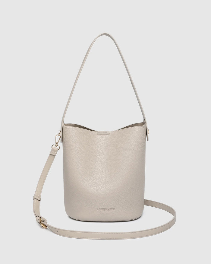 LOUENHIDE_MIRANDA BUCKET BAG ALMOND _ MIRANDA BUCKET BAG ALMOND _ Ebony Boutique NZ