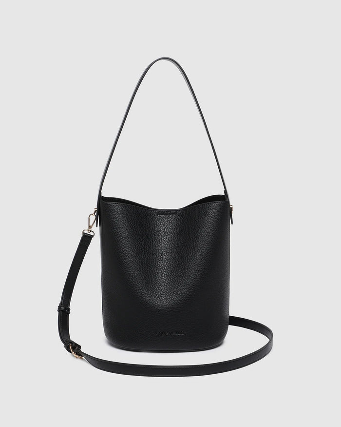 LOUENHIDE_MIRANDA BUCKET BAG BLACK _ MIRANDA BUCKET BAG BLACK _ Ebony Boutique NZ