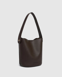 LOUENHIDE_MIRANDA BUCKET BAG CHOCOLATE _ MIRANDA BUCKET BAG CHOCOLATE _ Ebony Boutique NZ