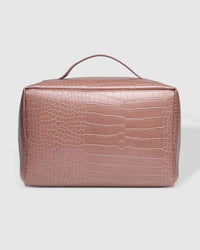 LOUENHIDE_ORION COSMETIC CASE CROC SPICE _ ORION COSMETIC CASE CROC SPICE _ Ebony Boutique NZ