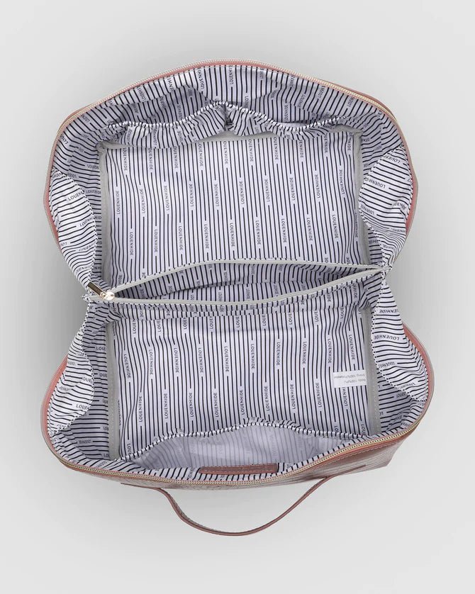 LOUENHIDE_ORION COSMETIC CASE CROC SPICE _ ORION COSMETIC CASE CROC SPICE _ Ebony Boutique NZ