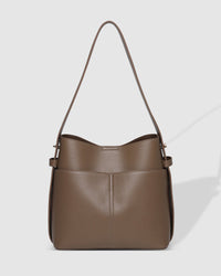 LOUENHIDE_SAMANTHA HANDBAG MOCHA _ SAMANTHA HANDBAG MOCHA _ Ebony Boutique NZ