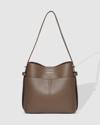 LOUENHIDE_SAMANTHA HANDBAG MOCHA _ SAMANTHA HANDBAG MOCHA _ Ebony Boutique NZ