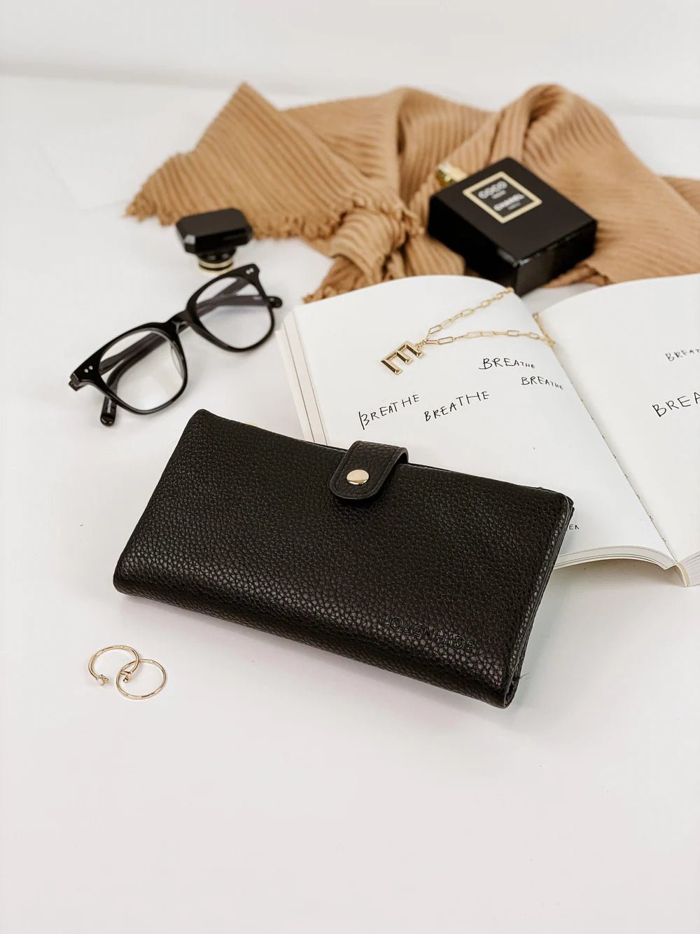 LOUENHIDE_STELLA WALLET BLACK _ STELLA WALLET BLACK _ Ebony Boutique NZ