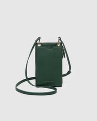 LOUENHIDE_SUKI PHONE BAG FOREST GREEN _ SUKI PHONE BAG FOREST GREEN _ Ebony Boutique NZ