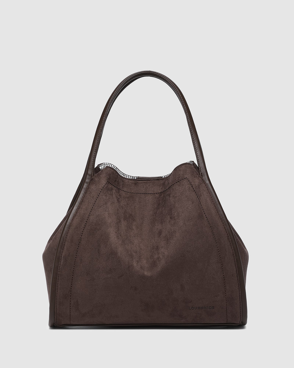 LOUENHIDE_SUTTON SHOULDER BAG CHOCOLATE _ SUTTON SHOULDER BAG CHOCOLATE _ Ebony Boutique NZ