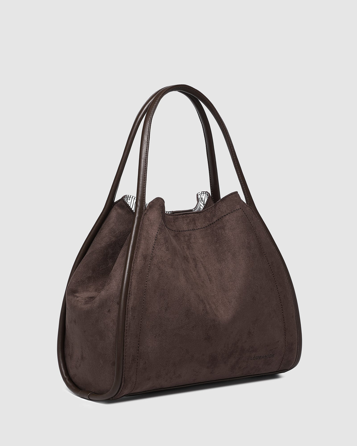 LOUENHIDE_SUTTON SHOULDER BAG CHOCOLATE _ SUTTON SHOULDER BAG CHOCOLATE _ Ebony Boutique NZ