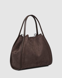 LOUENHIDE_SUTTON SHOULDER BAG CHOCOLATE _ SUTTON SHOULDER BAG CHOCOLATE _ Ebony Boutique NZ