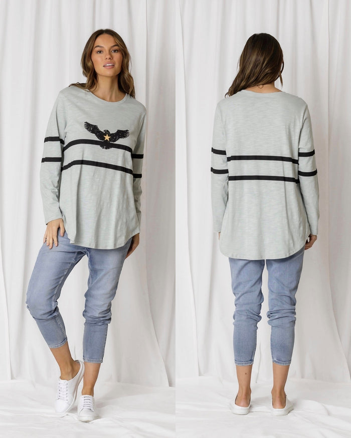 LOVE LILY_BRODIE TEE _ BRODIE TEE _ Ebony Boutique NZ