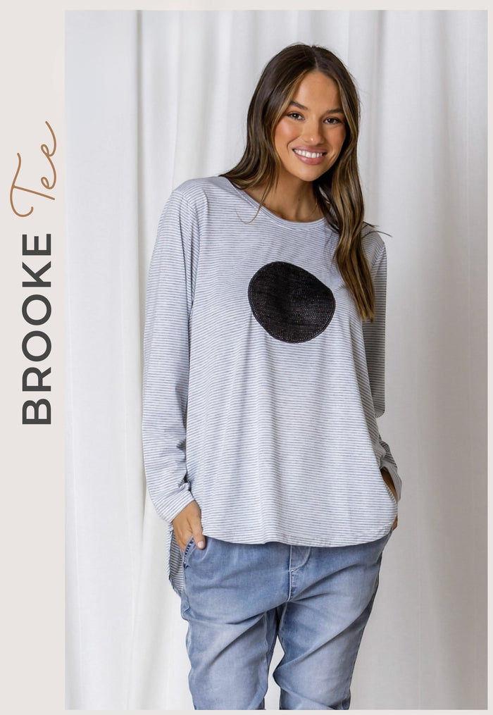 LOVE LILY_BROOKE TEE _ BROOKE TEE _ Ebony Boutique NZ