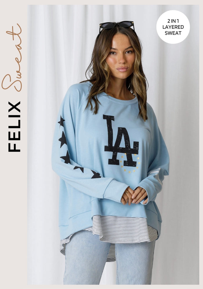 LOVE LILY_FELIX SWEAT _ FELIX SWEAT _ Ebony Boutique NZ