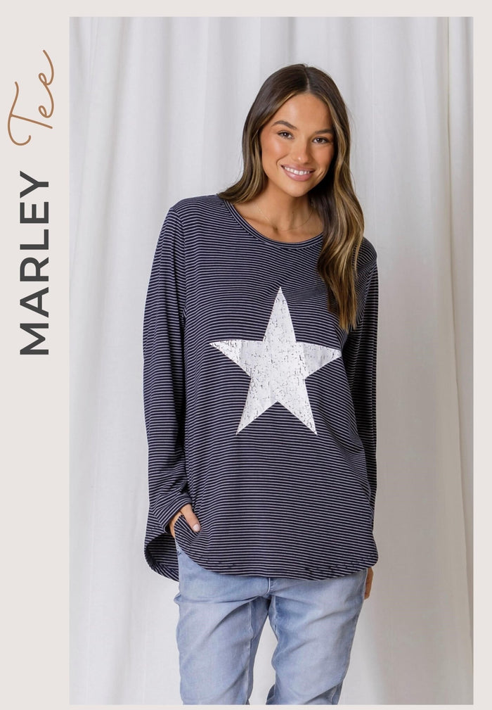 LOVE LILY_MARLEY TEE _ MARLEY TEE _ Ebony Boutique NZ