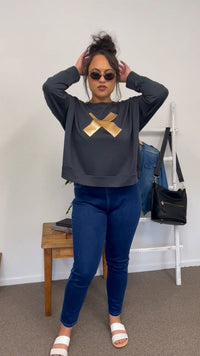LOVE LILY_XAVIER SWEAT _ XAVIER SWEAT _ Ebony Boutique NZ