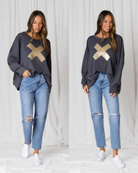 LOVE LILY_XAVIER SWEAT _ XAVIER SWEAT _ Ebony Boutique NZ