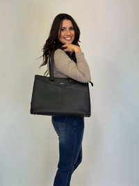 LOVEVOOK_ADDISON LAPTOP BAG BLACK _ ADDISON LAPTOP BAG BLACK _ Ebony Boutique NZ