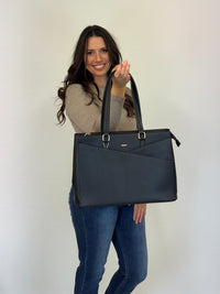 LOVEVOOK_ADDISON LAPTOP BAG BLACK _ ADDISON LAPTOP BAG BLACK _ Ebony Boutique NZ