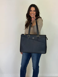 LOVEVOOK_ADDISON LAPTOP BAG BLACK _ ADDISON LAPTOP BAG BLACK _ Ebony Boutique NZ