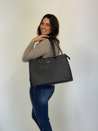LOVEVOOK_ADDISON LAPTOP BAG BLACK _ ADDISON LAPTOP BAG BLACK _ Ebony Boutique NZ