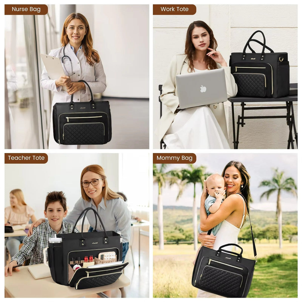 LOVEVOOK_AMY LAPTOP BAG BLACK _ AMY LAPTOP BAG BLACK _ Ebony Boutique NZ