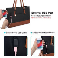 LOVEVOOK_ANNABELLE LAPTOP BAG TWO TONE VANILLA/PINK _ ANNABELLE LAPTOP BAG TWO TONE VANILLA/PINK _ Ebony Boutique NZ