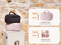 LOVEVOOK_KIRSTY QUILTED COSMETIC BAG _ KIRSTY QUILTED COSMETIC BAG _ Ebony Boutique NZ