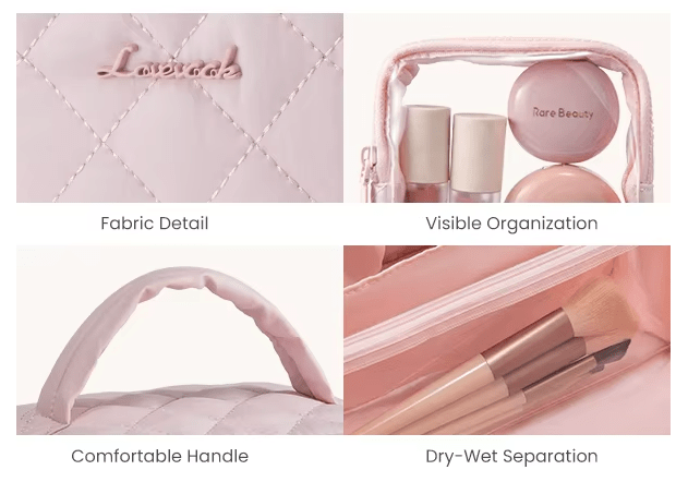 LOVEVOOK_KIRSTY QUILTED COSMETIC BAG _ KIRSTY QUILTED COSMETIC BAG _ Ebony Boutique NZ