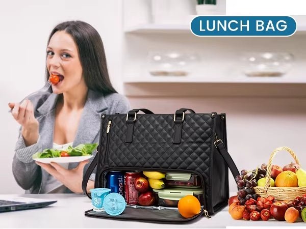 LOVEVOOK_MADDIE LAPTOP BAG QUILTED BLACK _ MADDIE LAPTOP BAG QUILTED BLACK _ Ebony Boutique NZ