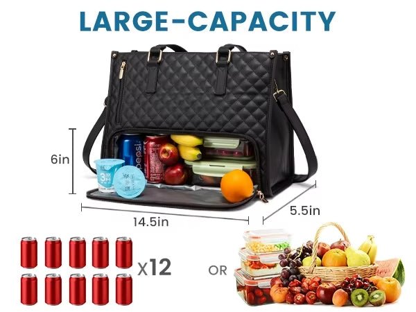 LOVEVOOK_MADDIE LAPTOP BAG QUILTED BLACK _ MADDIE LAPTOP BAG QUILTED BLACK _ Ebony Boutique NZ
