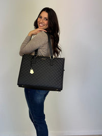 LOVEVOOK_MADDIE LAPTOP BAG QUILTED BLACK _ MADDIE LAPTOP BAG QUILTED BLACK _ Ebony Boutique NZ