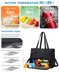 LOVEVOOK_MADDIE LAPTOP COOLER BAG QUILTED GREEN _ MADDIE LAPTOP COOLER BAG QUILTED GREEN _ Ebony Boutique NZ