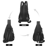 LOVEVOOK_MIAMI SLING BAG BLACK _ MIAMI SLING BAG BLACK _ Ebony Boutique NZ