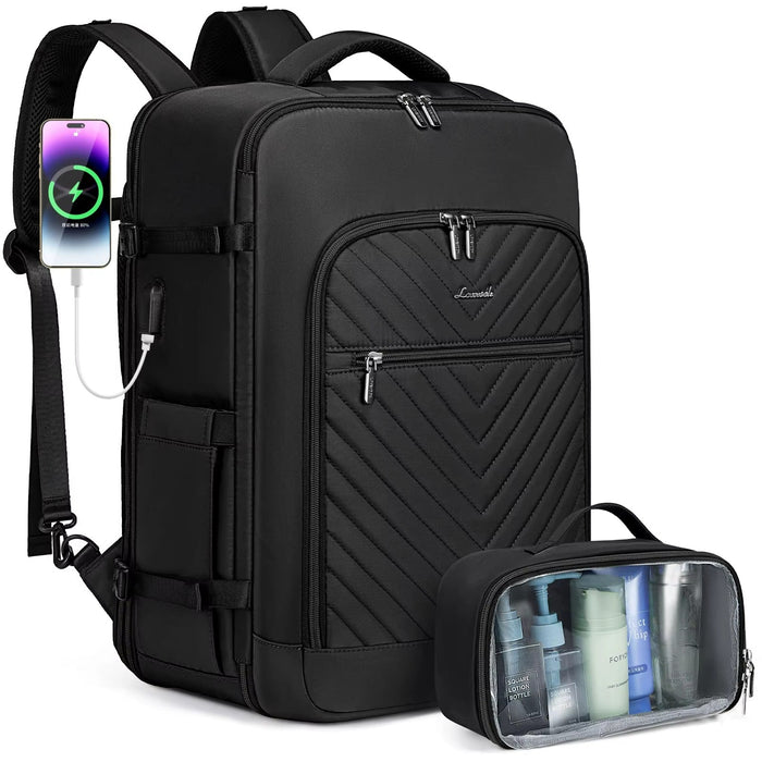 LOVEVOOK_MICAH TRAVEL BAG BLACK _ MICAH TRAVEL BAG BLACK _ Ebony Boutique NZ