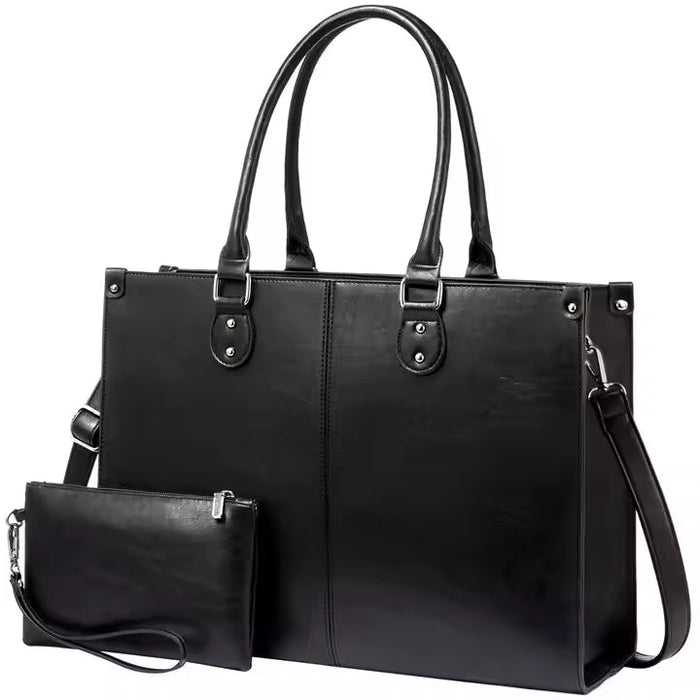 LOVEVOOK_RILEY LAPTOP BAG BLACK _ RILEY LAPTOP BAG BLACK _ Ebony Boutique NZ