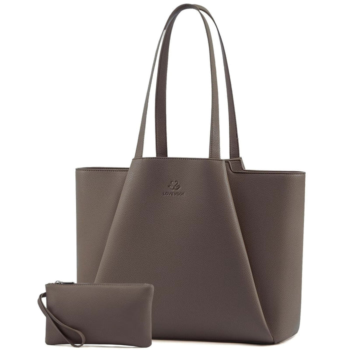 LOVEVOOK_SOPHIA LAPTOP BAG LATTE _ SOPHIA LAPTOP BAG LATTE _ Ebony Boutique NZ