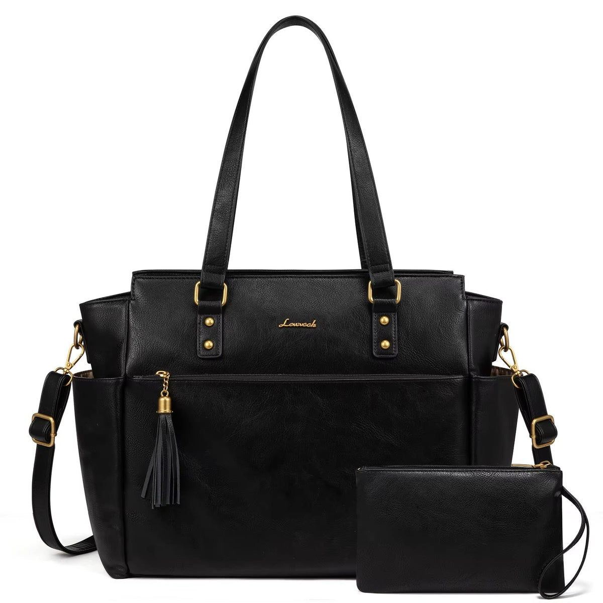LOVEVOOK_TILLY LAPTOP BAG BLACK _ TILLY LAPTOP BAG BLACK _ Ebony Boutique NZ