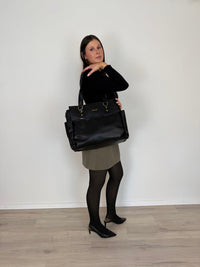LOVEVOOK_TILLY LAPTOP BAG BLACK _ TILLY LAPTOP BAG BLACK _ Ebony Boutique NZ