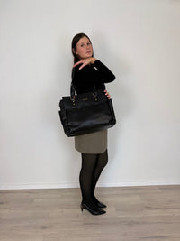 LOVEVOOK_TILLY LAPTOP BAG BLACK _ TILLY LAPTOP BAG BLACK _ Ebony Boutique NZ