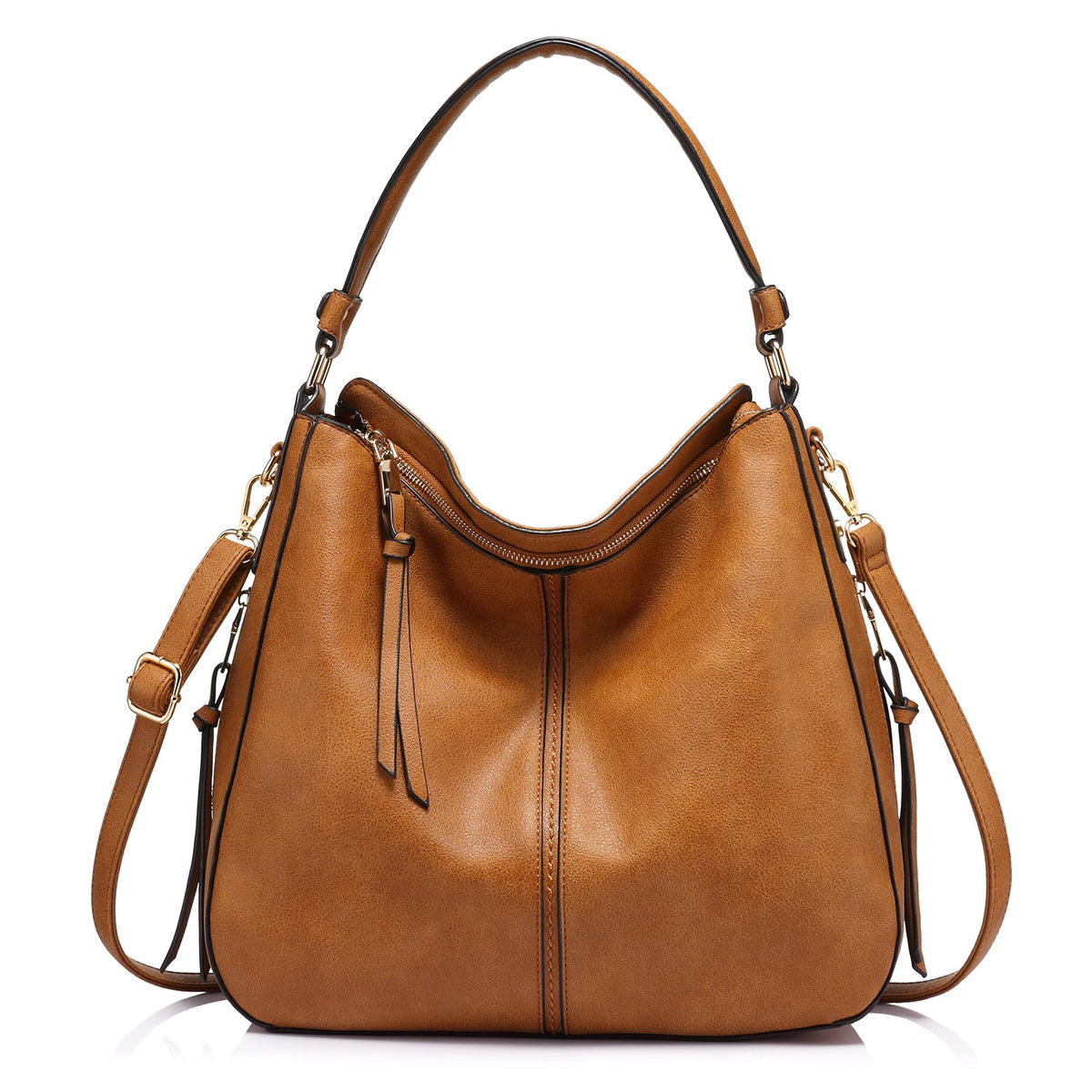 REALER_RIDER BOHO SHOULDER BAG GOLDEN TAN _ RIDER BOHO SHOULDER BAG GOLDEN TAN _ Ebony Boutique NZ