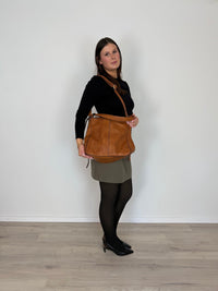 REALER_RIDER BOHO SHOULDER BAG GOLDEN TAN _ RIDER BOHO SHOULDER BAG GOLDEN TAN _ Ebony Boutique NZ