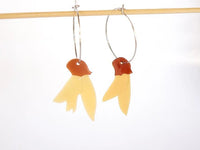 REMIX PLASTICS_KOWHAI EARRINGS _ KOWHAI EARRINGS _ Ebony Boutique NZ