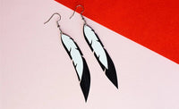 REMIX PLASTICS_PIED COMMORANT EARRINGS _ PIED COMMORANT EARRINGS _ Ebony Boutique NZ