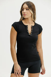 ROSE ROAD_BENNE TEE _ BENNE TEE _ Ebony Boutique NZ