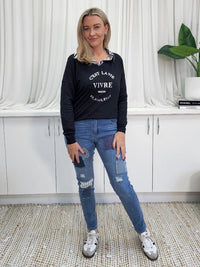 THREADZ_CEST LA VIE KNIT _ CEST LA VIE KNIT _ Ebony Boutique NZ