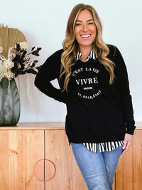 THREADZ_CEST LA VIE KNIT _ CEST LA VIE KNIT _ Ebony Boutique NZ