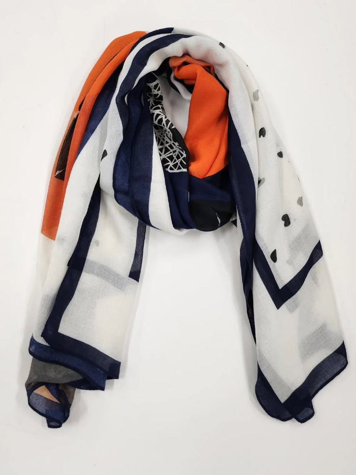 THREADZ_HEART SCARF _ HEART SCARF _ Ebony Boutique NZ